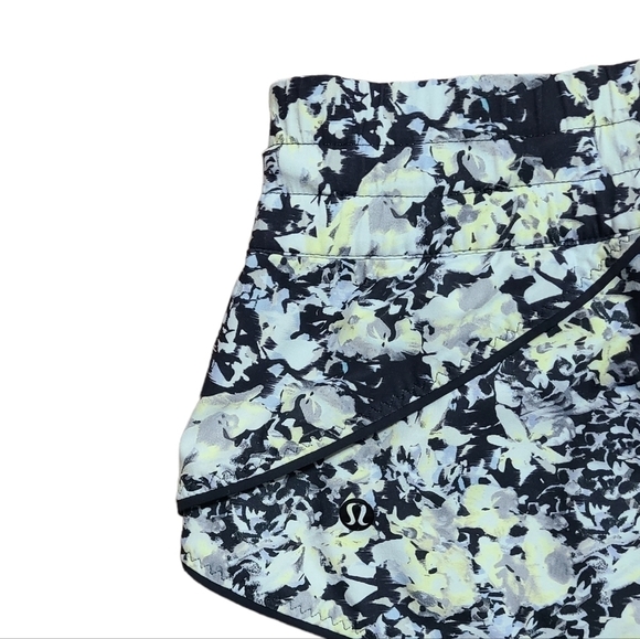 Lululemon Water: Surf Short Crosscourt Petal Black Clarity Yellow *Reversible 4 - Picture 13 of 16
